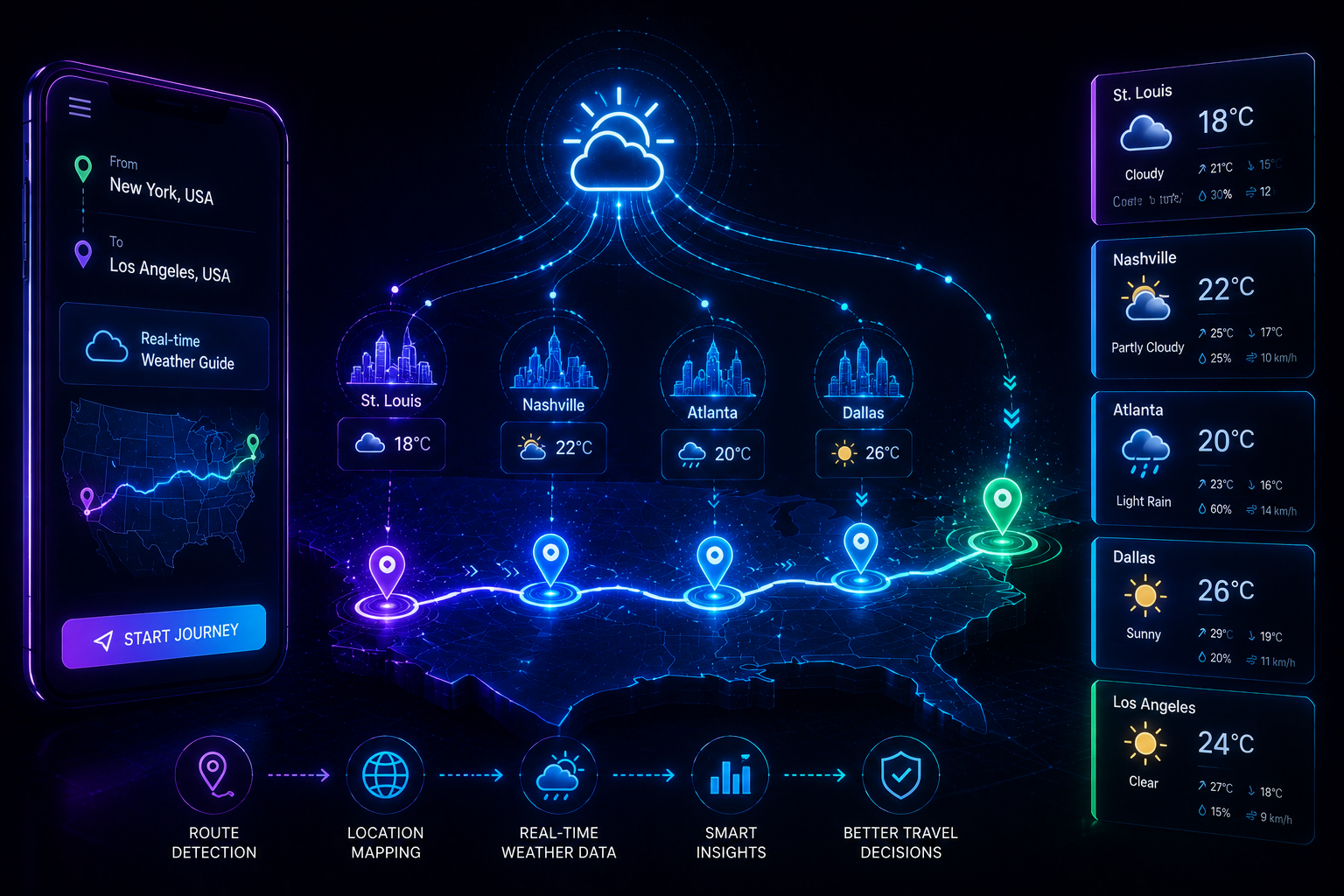 RouteWeather Guide Agent